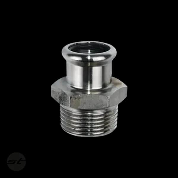 Press Übergangsstück Muffe/AG V4A