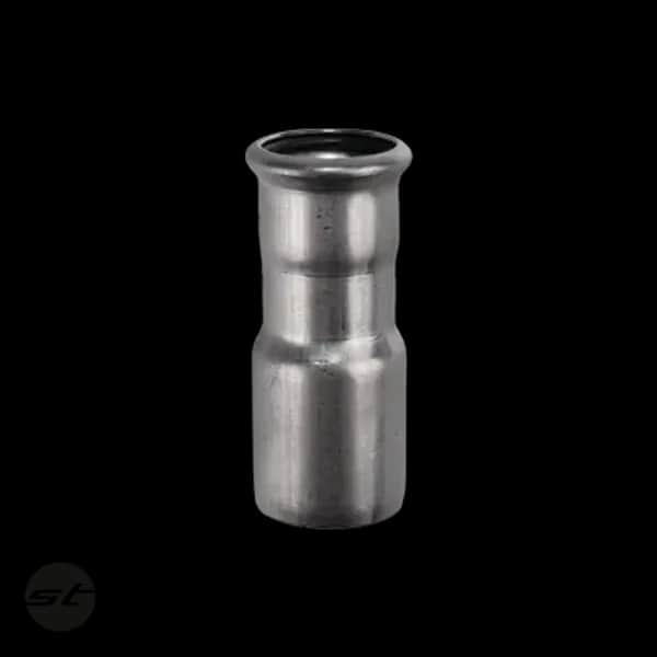 Press Reduziermuffe Rohrende/Muffe V4A
