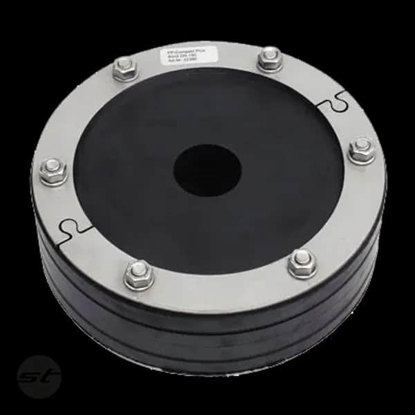 Kompaktringraumdichtung EPDM/V2A geteilt