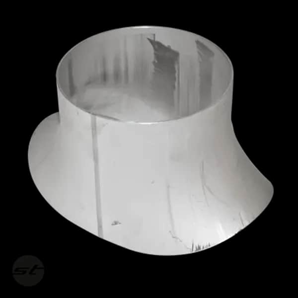 Sattelstutzen V4A aus geschw. Rohre ä.DIN2618