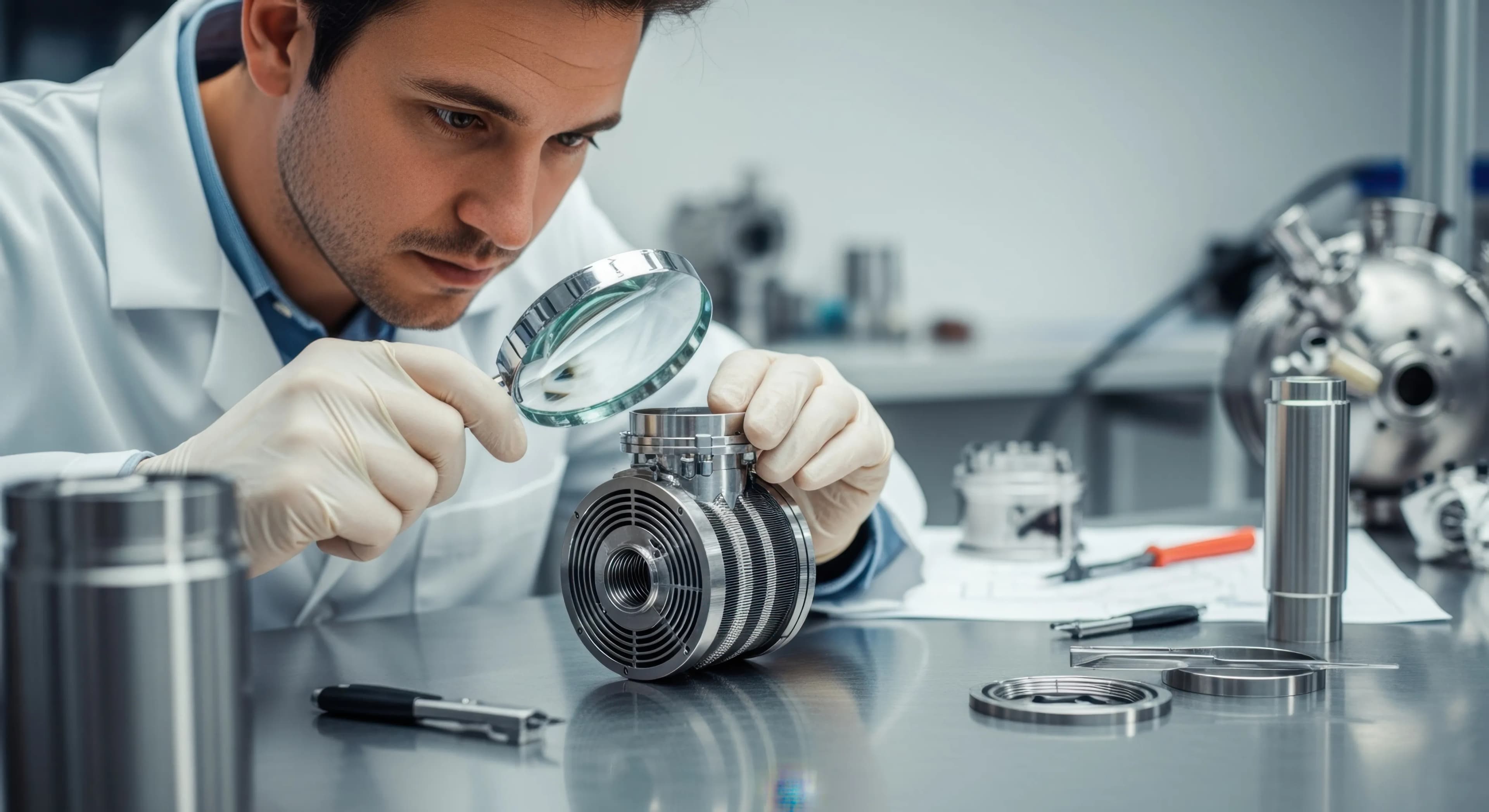 Edelstahlkomponenten Pharmaindustrie kurzfristig lieferbar (mit Attesten EN10204 – 3.1)
