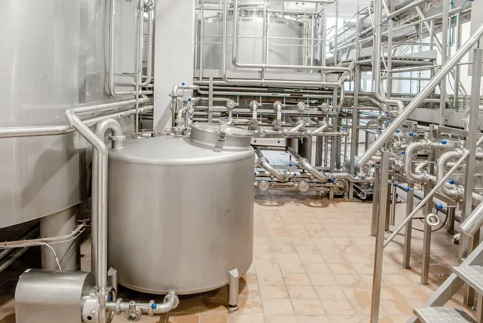 Edelstahlarmaturen Getränkeindustrie