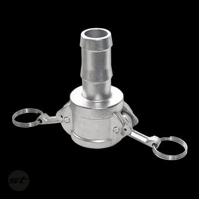 Kamlok Mutterteil C mit Schlauchtülle 152mm