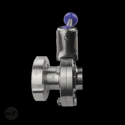 GL-Scheibenventil KS V4A/Silikon