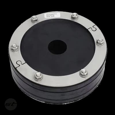 Kompaktringraumdichtung EPDM/V2A geteilt