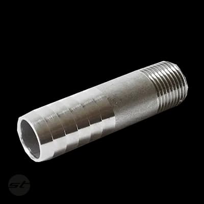 Schlauchnippel mit Außengewinde L=83mm