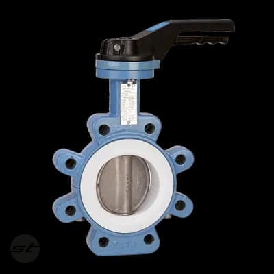Absperrklappe GGG50/V4A+PTFE/PTFE