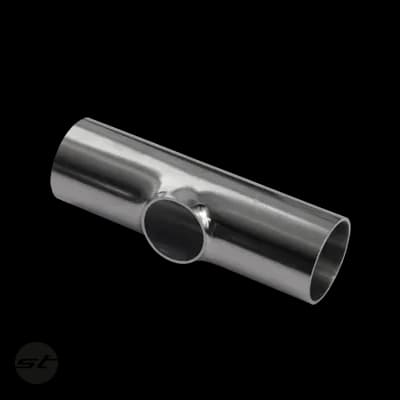 GL-T-Stück red. kurz metall blank V4A