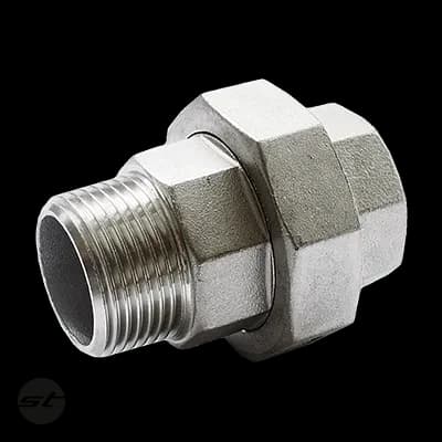 Verschraubung i/a flach dichtend PN16
