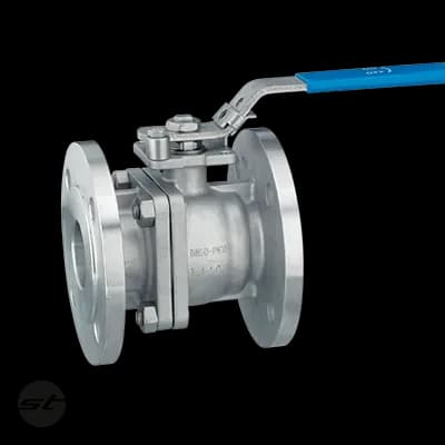 Flanschkugelhahn mit Firesafe-Zulassung,