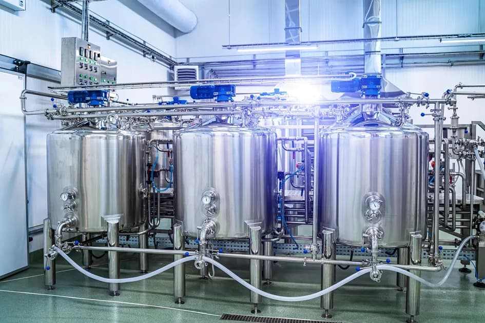 Edelstahl Produkte für Getränkeindustrie