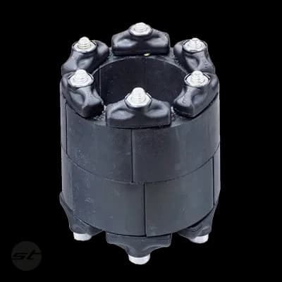 Ringraumdichtung kompl. Ring Stahl/Edelstahlrohre