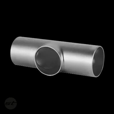 GL-T-Stück kurz metall blank V4A