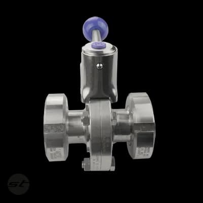 GL-Scheibenventil KK V2A/Silikon