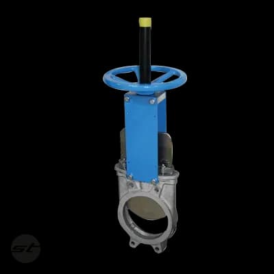 Stoffschieber V4A/NBR PN6(*) einseitig