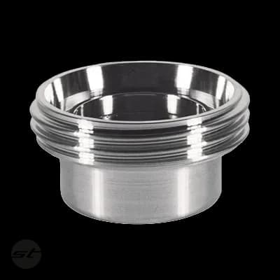 GL-Gewindestutzen lang poliert V2A