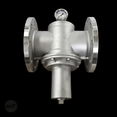 Druckminderer Edelstahl V4A/Viton, f-f