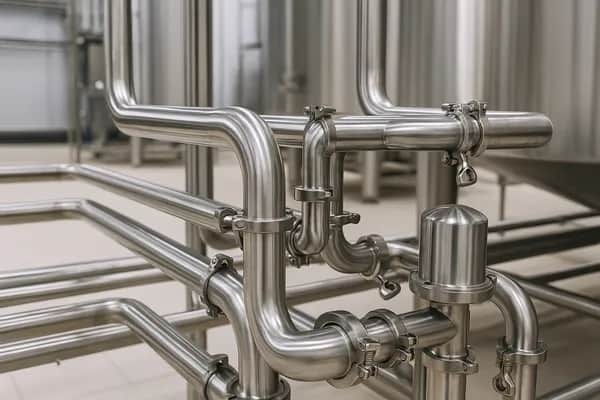 Edelstahlleitungen für die Lebensmittelindustrie in Österreich