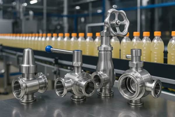Edelstahlarmaturen für die Getränke- und Lebensmittelindustrie Österreich