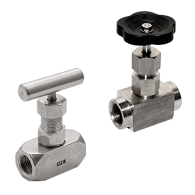 Edelstahlarmaturen wie Kugelhähne, Absperrklappen usw.