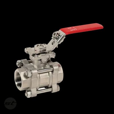 Hochtemperatur-/ und Dampfkugelhahn ISOTOP